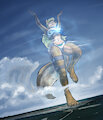 Alessandra's Tai Chi practice by Tyrnn