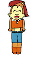 Sally In Orange