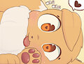 Eevee wants affection! 🤎 by FuwaSylveon