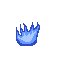 Blue Flame Pixel Art Animation Practice by Otlan