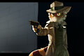 Trench Coat Trouble Boy by bluecoffeedog
