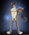 Comm for Byakko110 - Magical Lionsona by Rahir