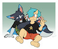 Paw rubs by Linker