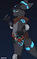 Orby hunter cloak by Snowybark