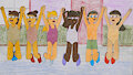 Jump in the line, and the pool! by MrRoseLizard