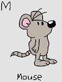 Squeak (Garfield) in AngesSZ's Animal Alphabet Cards
