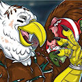 Eagle in the End Zone