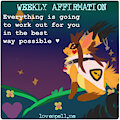 ☆ Weekly Affirmation ☆