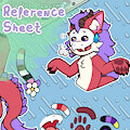 Kael's Reference Sheet by Shouryuu2