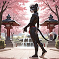 Kai Strolls thru the Gardens by ChronoLion