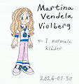 Martina Violberg in normal clothes by KatarinaTheCat18