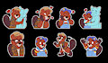 Buckle Beaver Sticker pack by Chimaera