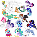 Drawing Requests stream collection by ButtercupSaiyan