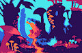 Mushroom grove by ButtercupSaiyan
