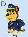 Chase in AngesSZ's Animal Alphabet Cards