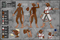 Claviarm Reference Sheet (SFW) by claviarm