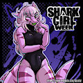 Shark girl week day 6 by Silvetz