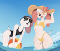 Beach crossover by BarbouillePierre