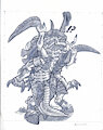 Inked Sketch: Receptor of Malice by Lucern7