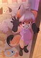 Commission! ☁️ by Tanukeart