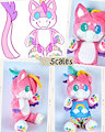 Meet Scales the Velociraptor ! by floridamanstudio