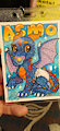 My first con badge by AsmodeusKyogen