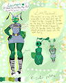 Lauren | Updated reference sheet by crimsonotic