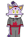 Blaze In Sweatshirt And Sweatpants