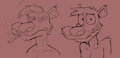 Possum mugs by Domidark