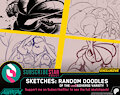 [Exclusive] Random Doodles of the LewD&Dverse Variety 1