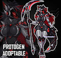 [ADOPTABLE] / Dark Matter Protogen