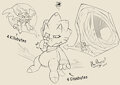 Digimon day - Doodle 3# by blankdummy