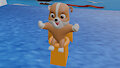 Rubble is now officially potty trained (Blender) by Mkgoro112