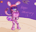 Chimibelle Anniversary in Space