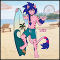 Cool Surfboard by RachelTheFictionkin