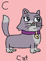 Cali in AngesSZ's Animal Alphabet Cards by NickJrBunniesFan