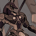 Art Fight 2026 - 23 - Anubis by mvSnake