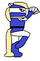 Minerva Mink Posing In Her Kitana Cosplay