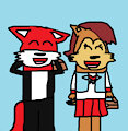 Jeremy And Sally Walking To School