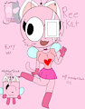 Reekat the bee cat! (My numberblocks/numberfanagram OC) by CassidyDemonic