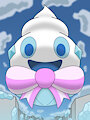 Ribbonbon Vanillite freezing the city! by boolerex