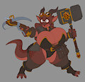 Kobold Artificer by Ravrous