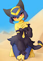 Sekhmet (Palworld) by ThetaCat