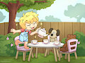 Jack's Plushie Tea Party by MapleBunnySyrup