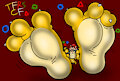 Bowser Footgrowth by TheRedSkunk