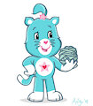 Aical proud heart cat