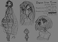 Various Peeps - Eddie Stripesocks by GrayscaleRain