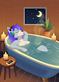 Relaxing mood on by Ashleythekitten