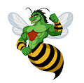 Tazbee the buzzing beast by Ashleythekitten