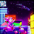 Neon Skies